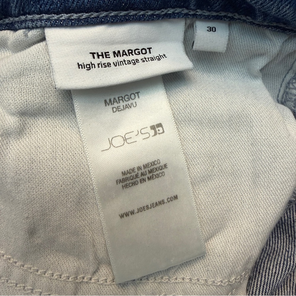 *New* Joes Jeans THE MARGOT HIGH RISE STRAIGHT, Size 30 (fit like a 28) - Picture 12 of 12